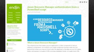 
                            9. Azure Resource Manager authentication from a PowerShell script ...