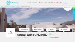 
                            9. Azusa Pacific University USA, Top Ranking University ...