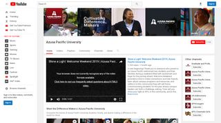 
                            5. Azusa Pacific University - YouTube
