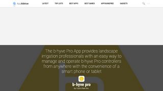 
                            9. b-hyve pro by Hydro Rain Inc. - Latest iOS News And Reviews
