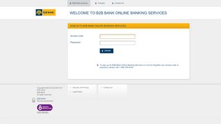 
                            8. B2B Bank - Personal Banking