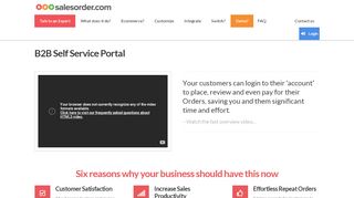 
                            3. B2B Sales Portal - Order Management Software