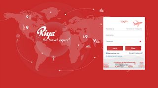 
                            7. b2b.riya.travel - Travel Agent Ticket Booking Portal