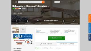 
                            2. Baba Assets Housing Enterprises, Valasaravakkam - Estate Agents in ...