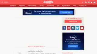 
                            9. Babble | Entertainment, News, and Lifestyle for Moms