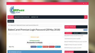 
                            3. BabesCartel Premium Login Password (28 May 2018) - Brpass ...