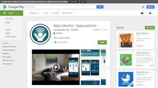 
                            8. Baby Monitor - Babywatcher - Apps on Google Play