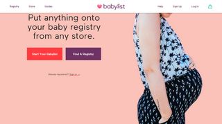 
                            5. Baby Registry Babylist