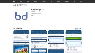 
                            5. ‎Baby's Days on the App Store - apps.apple.com