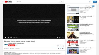 
                            1. Bacenjud - Como acessar por certificado digital - YouTube