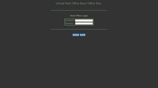 
                            5. Back Office Login - virtualpostoffice.co.za