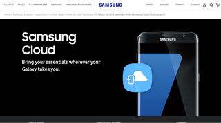 
                            3. Back Up All Essentials With Samsung Cloud | Samsung US