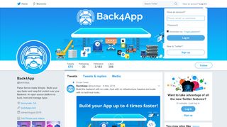 
                            2. Back4App (@back4app) | Twitter