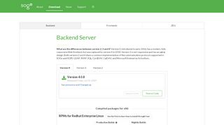 
                            7. Backend Server - SOGo