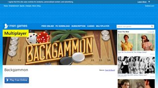 
                            3. Backgammon - MSN Games - Free Online Games