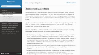 
                            3. Background: Algorithms — 50 Examples 1.0 documentation