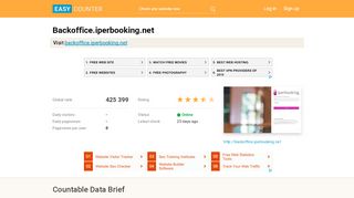 
                            2. Backoffice.iperbooking.net: iperbooking - backoffice - Login