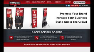 
                            3. Backpack Billboards | On Sale Now - Buy Walking Billboards