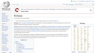 
                            4. Backpage - Wikipedia