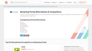 
                            9. Backstop Portal Alternatives & Competitors | G2