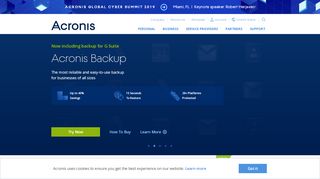 
                            2. Backup Software & Data Protection Solutions - Acronis