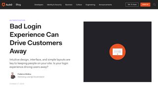 
                            9. Bad Login Experience Can Drive Customers Away - Auth0