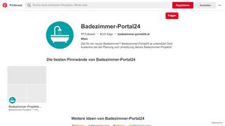 
                            3. Badezimmer-Portal24 (badezimmerportal24) auf Pinterest