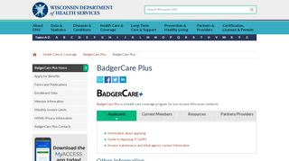 
                            1. BadgerCare Plus | Wisconsin Department of …