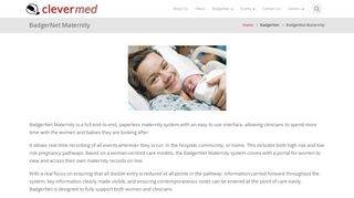 
                            1. BadgerNet Maternity | Maternity & Neonatal - UK, Australia ...