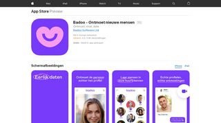 
                            8. ‎Badoo - Ontmoet nieuwe mensen in de App Store