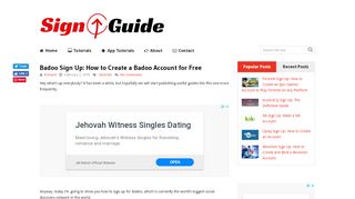 
                            5. Badoo Sign Up: How to Create a Badoo Account for Free