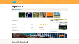 
                            9. Bagsplanet.in: BagsPlanet - Easy Counter
