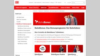 
                            1. BahnBonus - das Bonusprogramm für Bahnfahrer