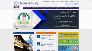 
                            2. Bahria University – Official Web Portal