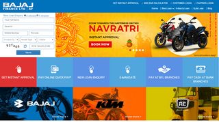 
                            5. Bajaj Auto Finance - Get Two Wheeler Loan, Bike Loan ...