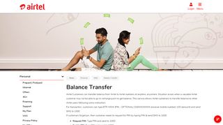 
                            6. Balance Transfer - bd.airtel.com