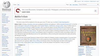 
                            4. Baldur's Gate - Wikipedia