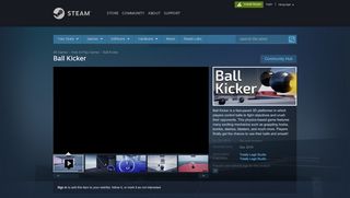 
                            5. Ball Kicker on Steam - store.steampowered.com