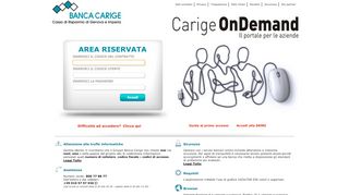 
                            3. Banca Carige Login - Gruppo Carige