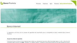 
                            4. Banca Internet - Banco Provincia