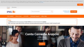 
                            2. Banca online ING: Conti Correnti, Mutui, Prestiti e Investimenti