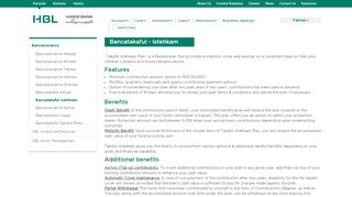 
                            6. Bancatakaful - Istehkam - HBL.com