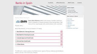
                            1. Banco Mare Nostrum - Spanish Banks