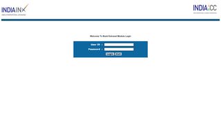 
                            5. Bank Extranet Module Login