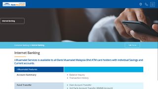 
                            2. Bank Muamalat Malaysia Berhad » Internet Banking