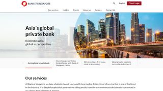 
                            4. Bank of Singapore | Asia's global private bank