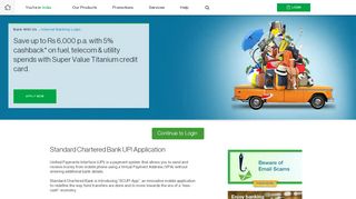 
                            2. Bank with Us: Online Banking Login – Standard Chartered India