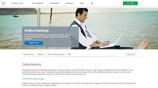 
                            7. Bank with Us: Online Banking – Standard Chartered India