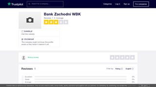 
                            11. Bank Zachodni WBK Reviews - trustpilot.com