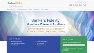 
                            3. Bankers Fidelity: Medicare Supplement Insurance | Health and Life ...